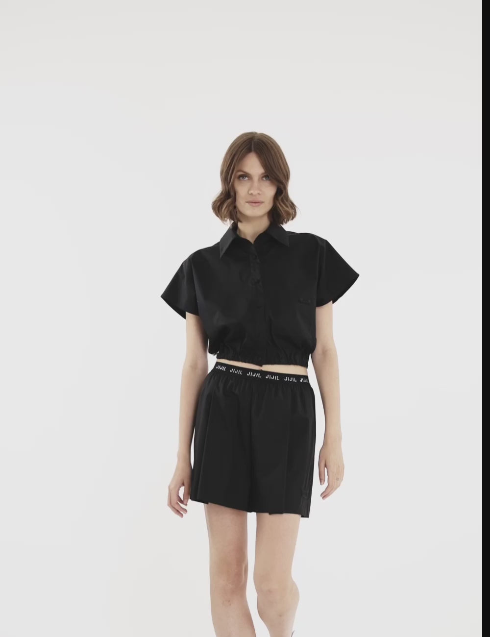 Jijil Camicia crop Vendita