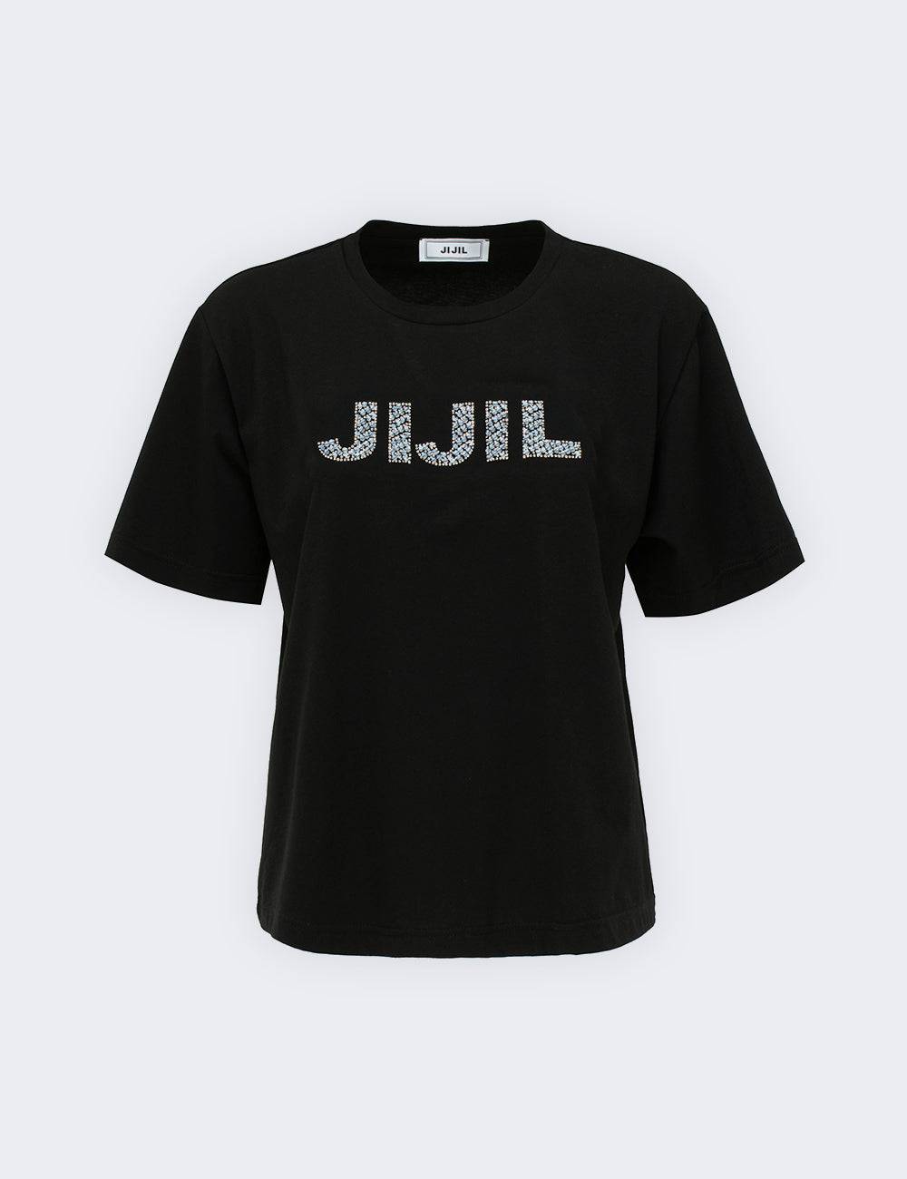 Jijil T-shirt logata Spedizione Gratuita