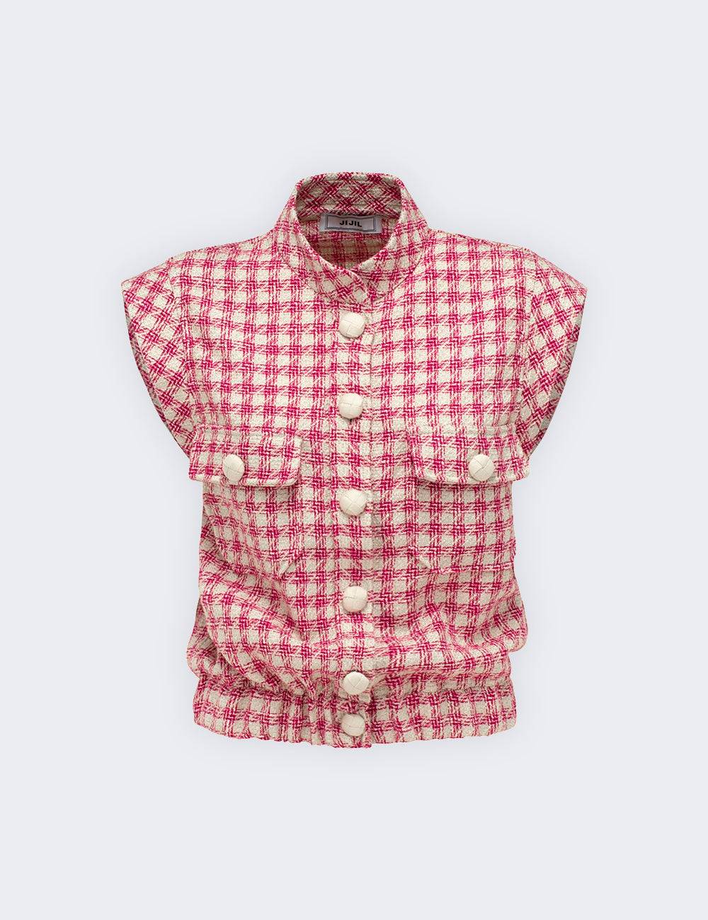 Jijil Gilet in tweed Negozi Online
