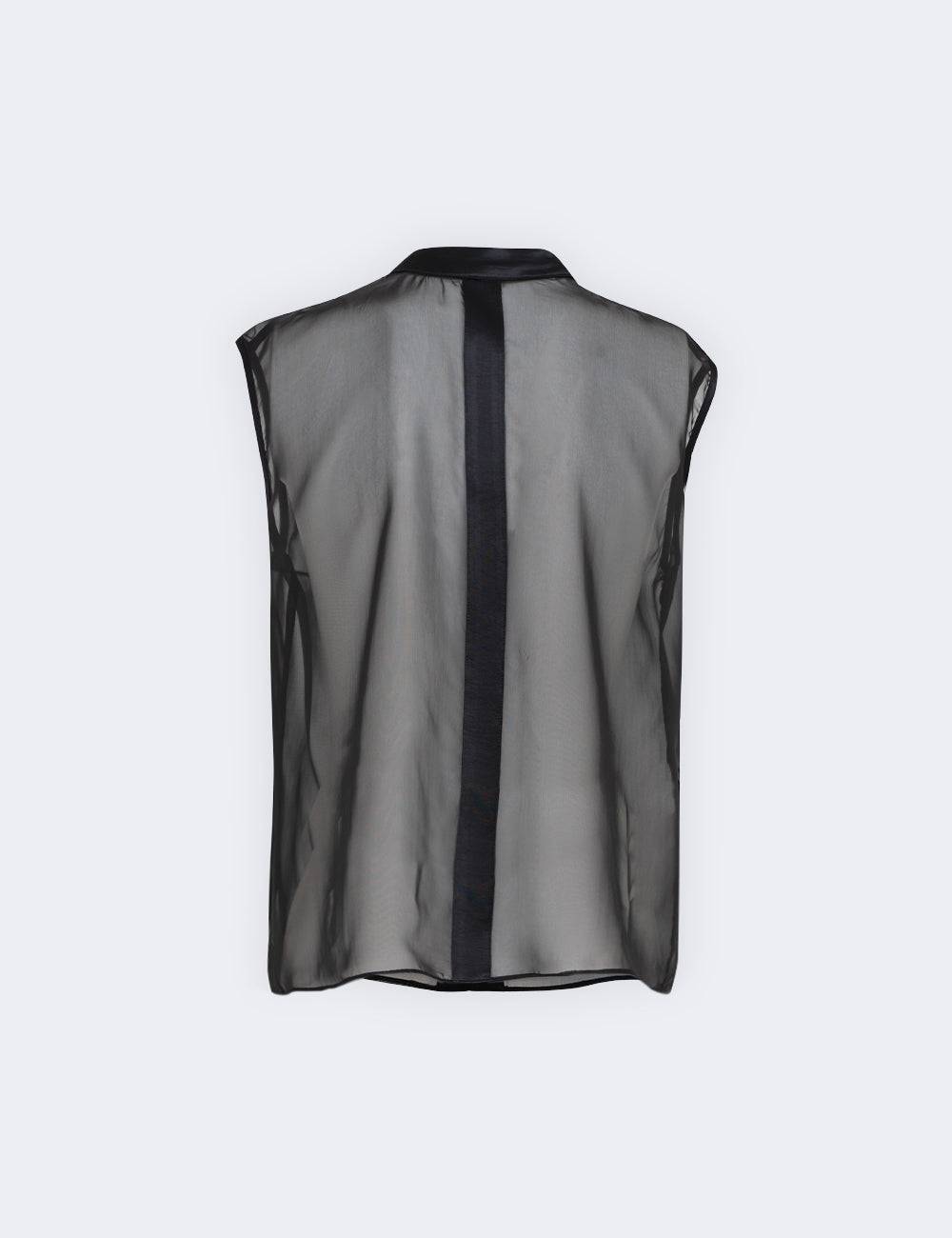 Jijil Blusa smanicata a collo alto Prezzo Ridotto