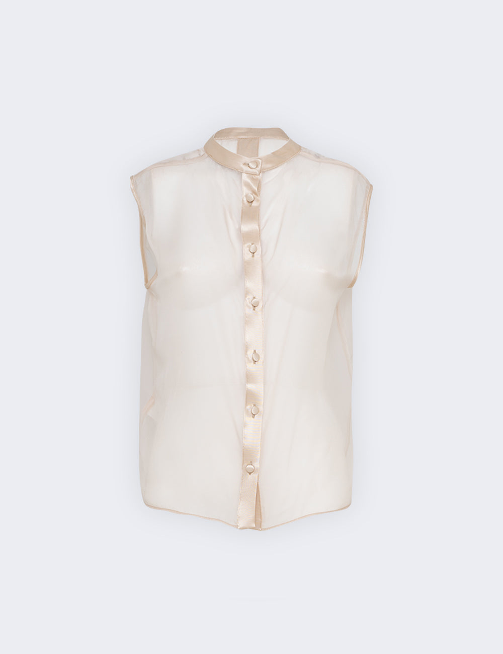 Jijil Blusa smanicata a collo alto Prezzo Ridotto