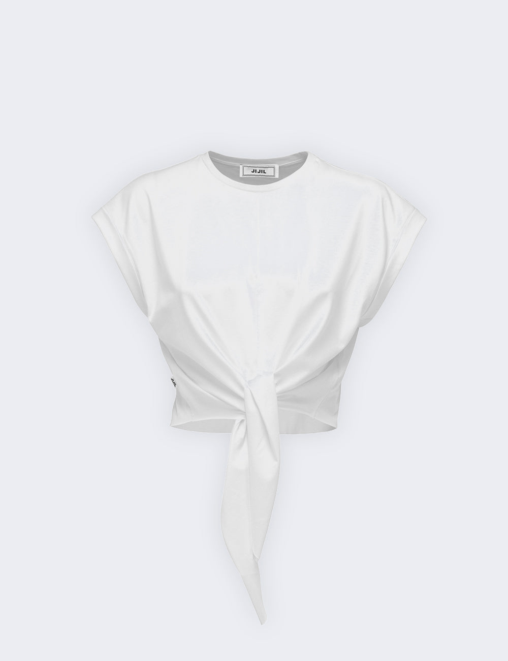 Jijil T-shirt con nodo in vita Online