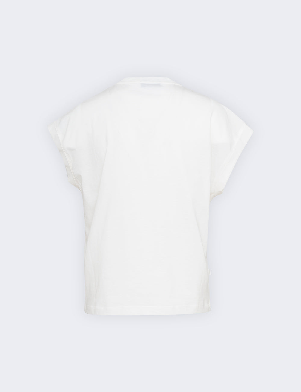 Jijil T-shirt logata con strass In Vendita
