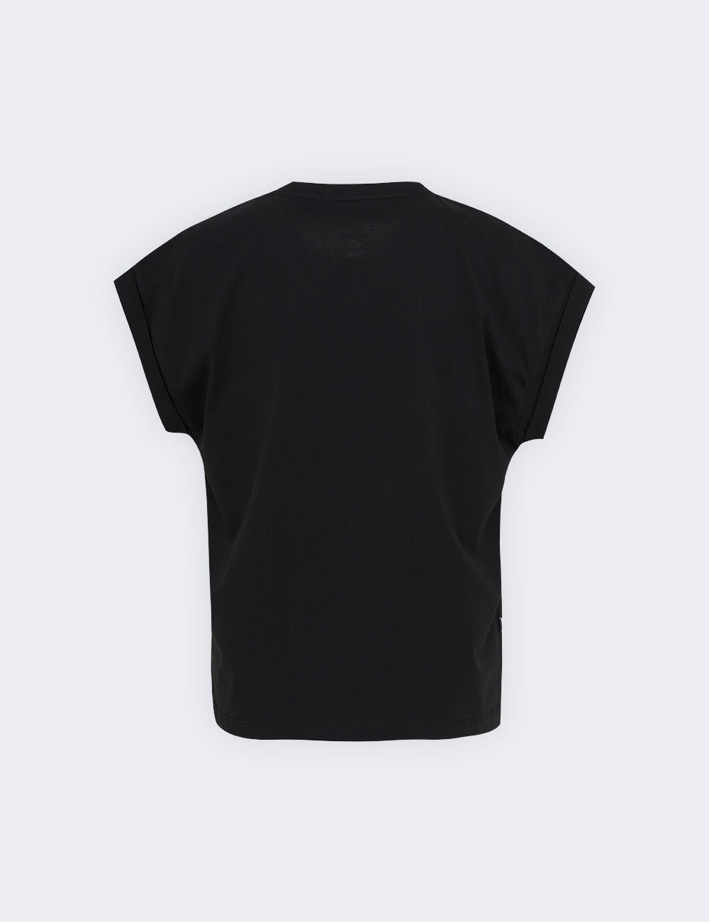 Jijil T-shirt logata con strass In Vendita