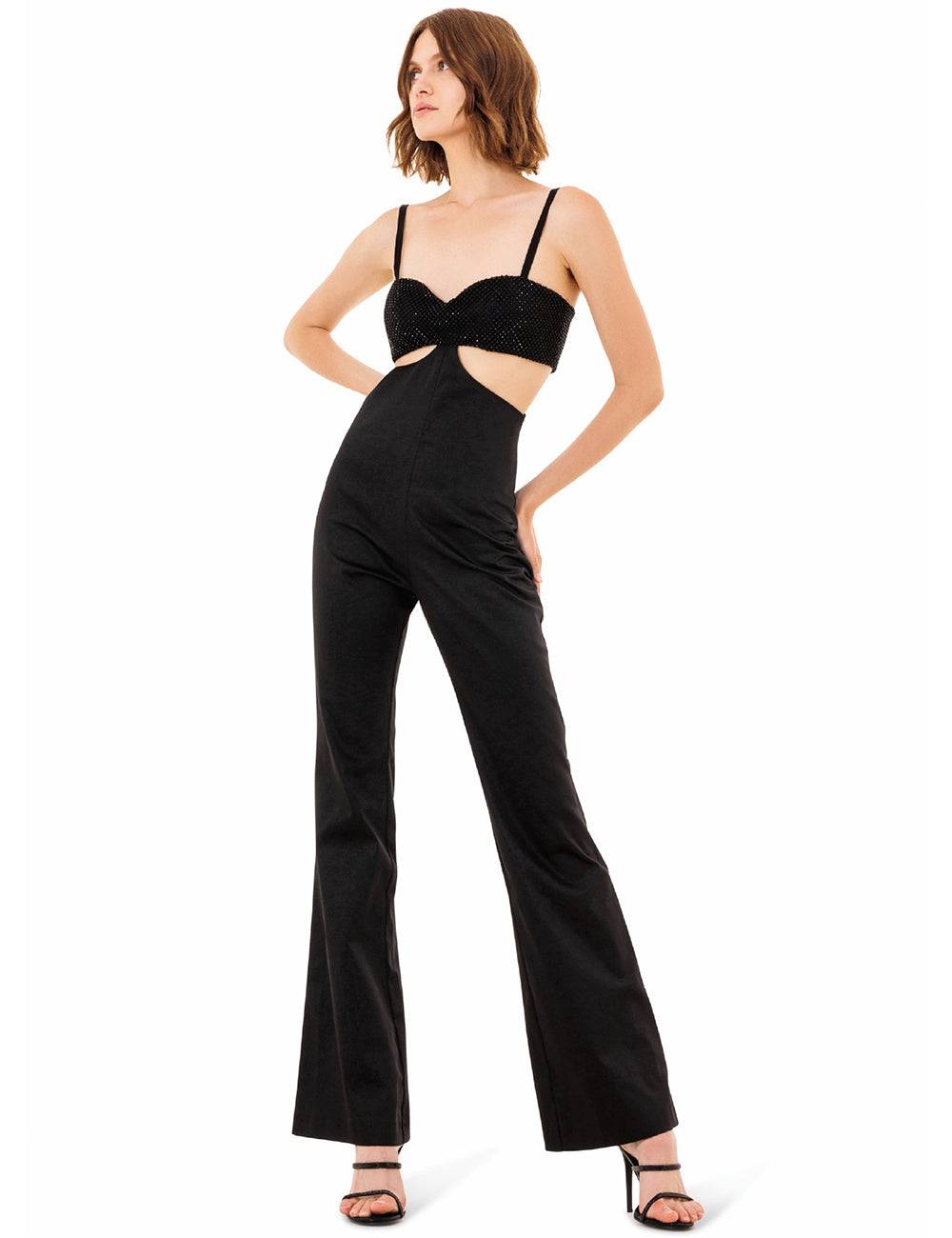 Jijil Tuta a corsetto con dettagli cut-out