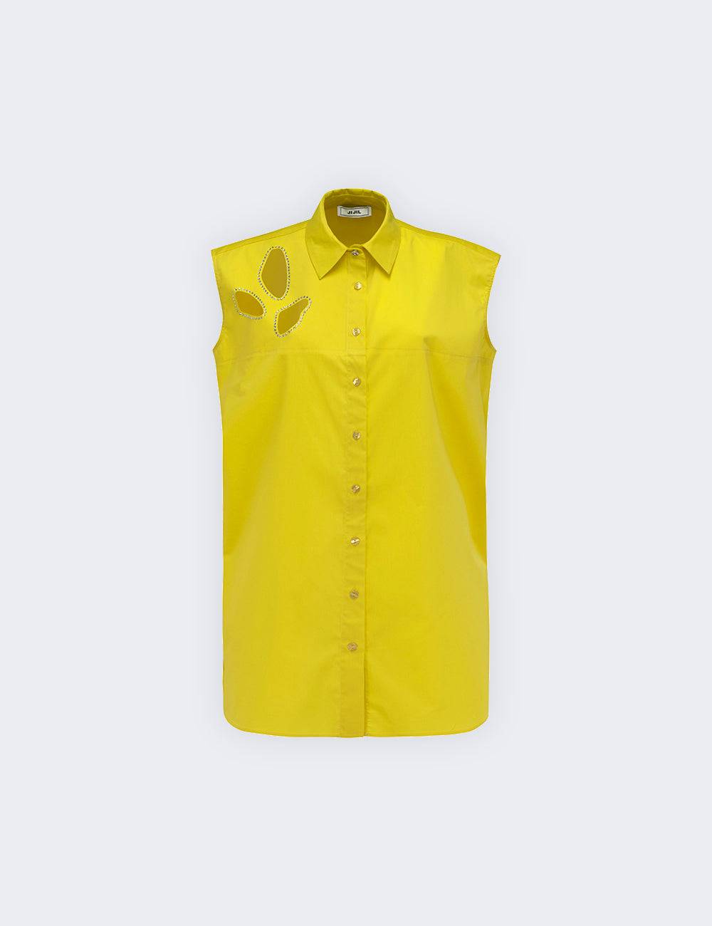 Jijil Abito smanicato modello camicia In Linea