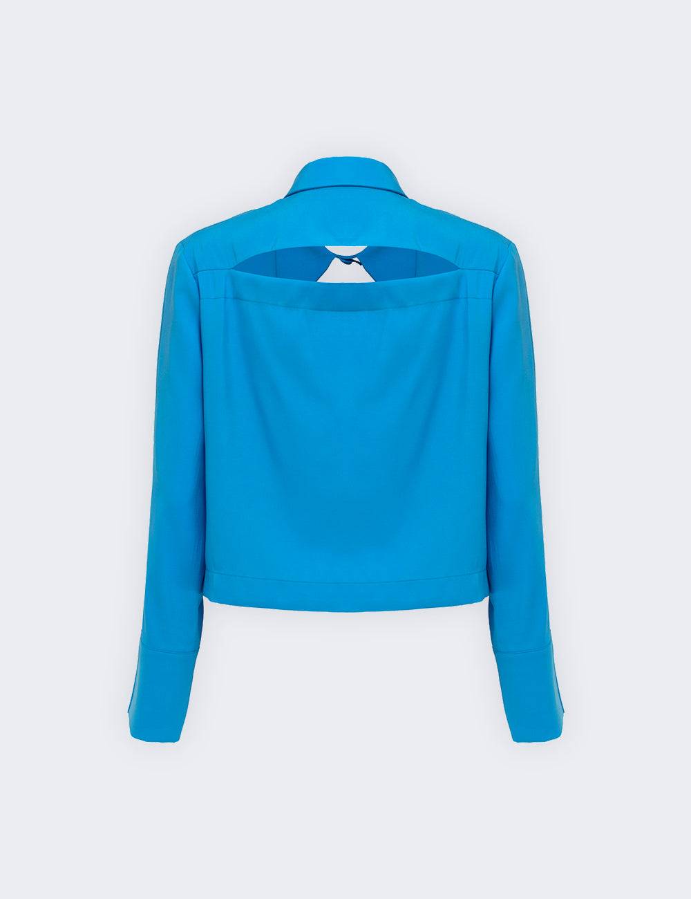 Jijil Blusa con scollo fronte retro Nuovo