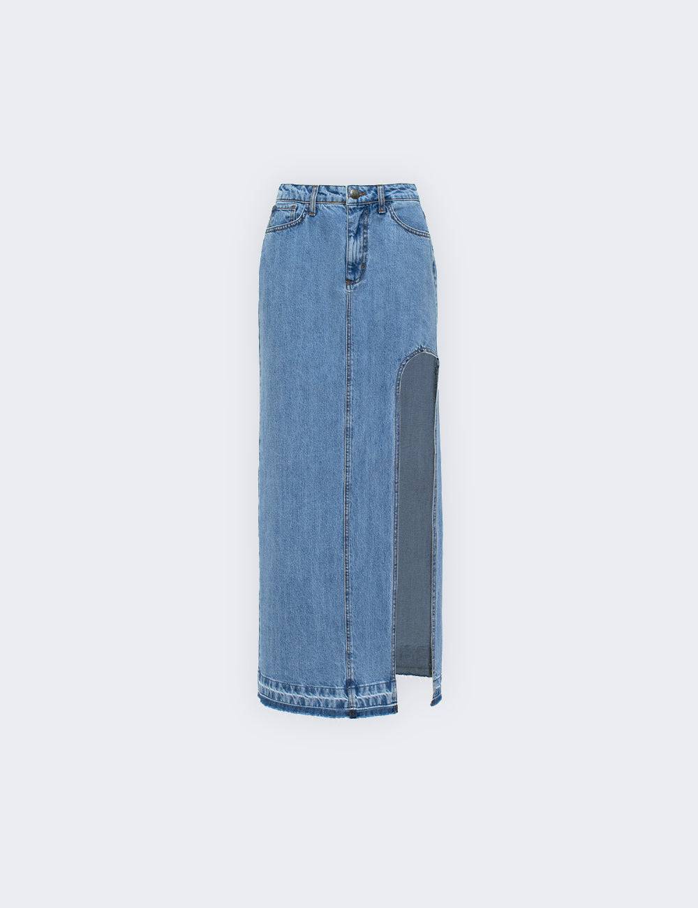Jijil Gonna lunga in denim Qualità Garantita