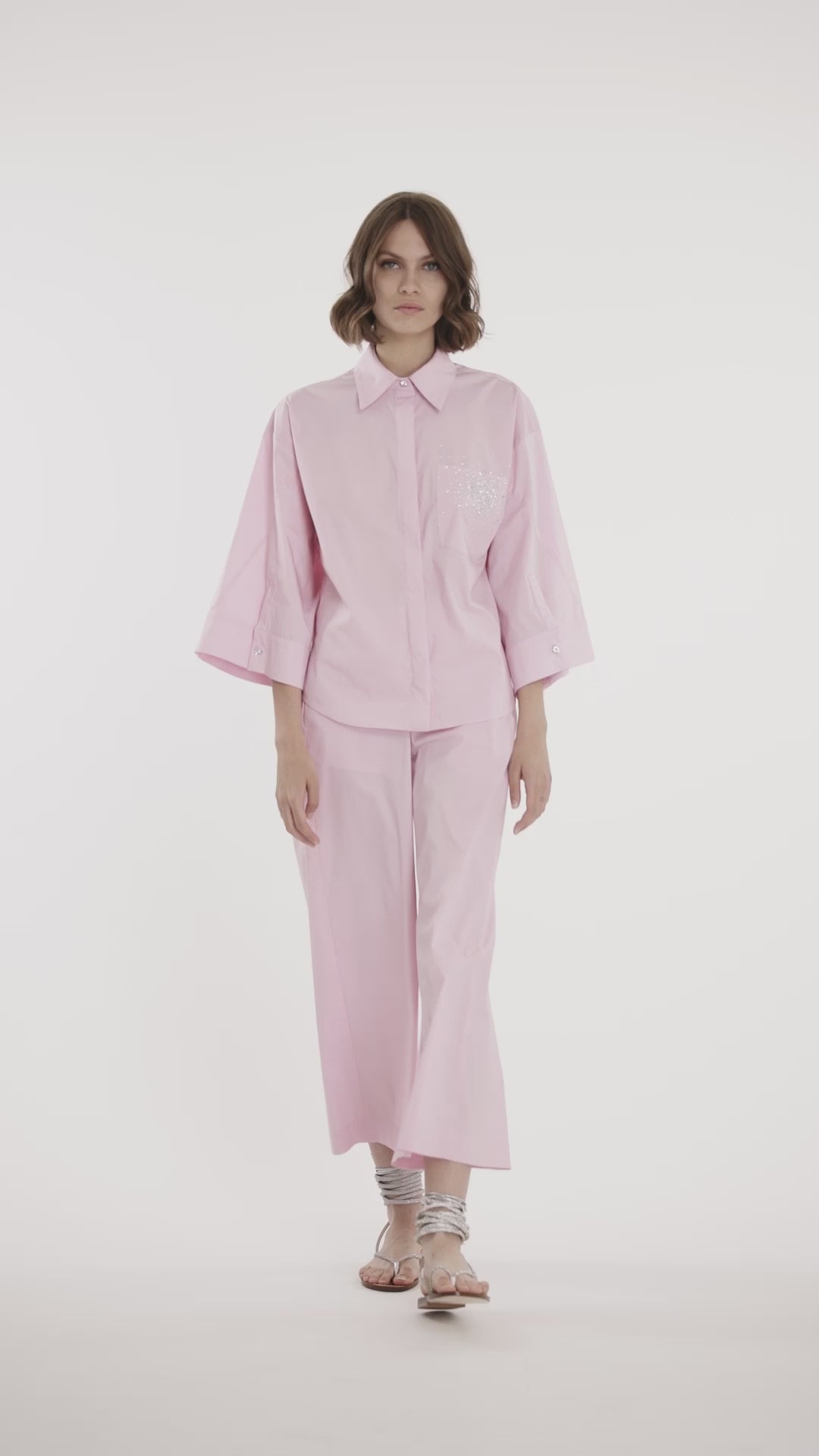 Jijil Camicia a campana Nuovo