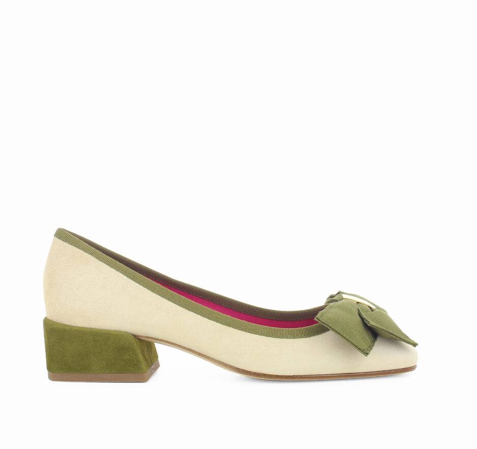 ﻿Le Babe BALLERINE IN VELOUR NUT