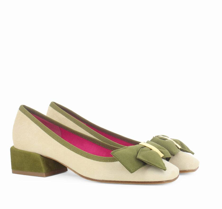 ﻿Le Babe BALLERINE IN VELOUR NUT 2025