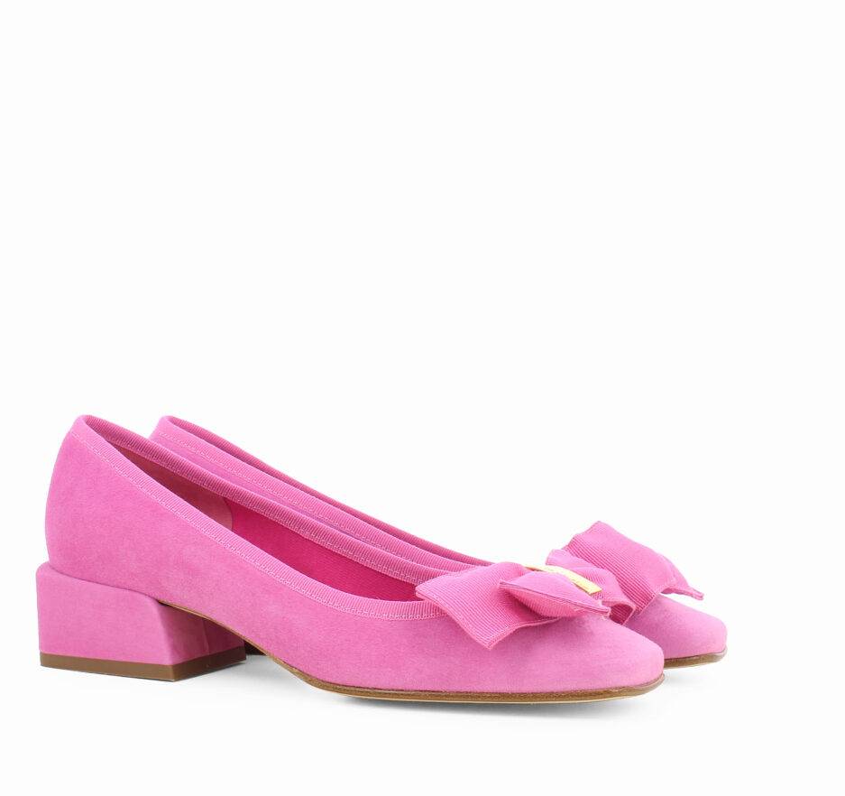 Le Babe BALLERINE IN VELOUR CANDY Nuovo