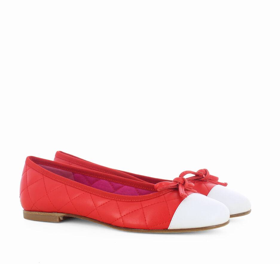 Le Babe BALLERINE IN NAPPA ROSSA Shopping Online