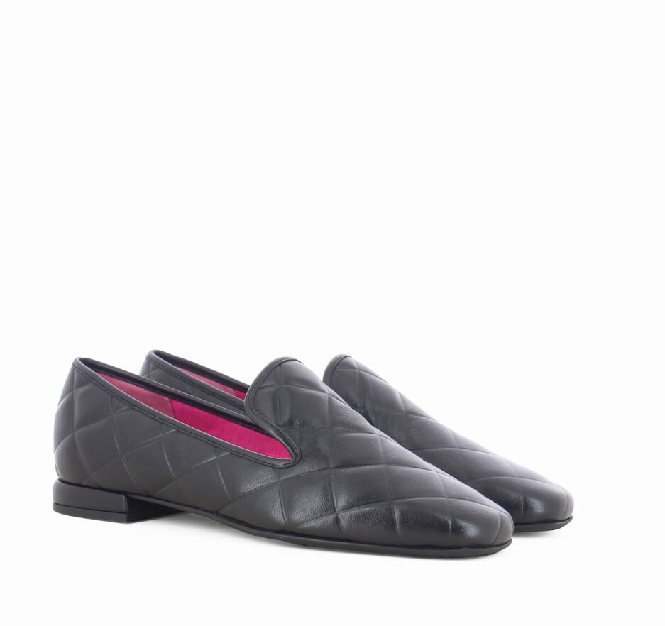 Le Babe SLIP ON IN NAPPA NERA Offerte stagionali