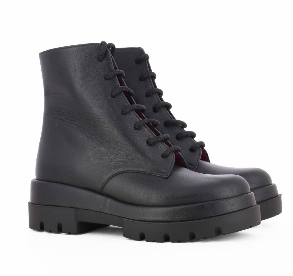 Le Babe BOOTS IN VITELLO NERO Vendita Economica