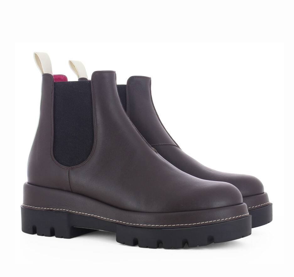 Le Babe BOOTS IN VITELLO TESTA DI MORO Vendite Flash
