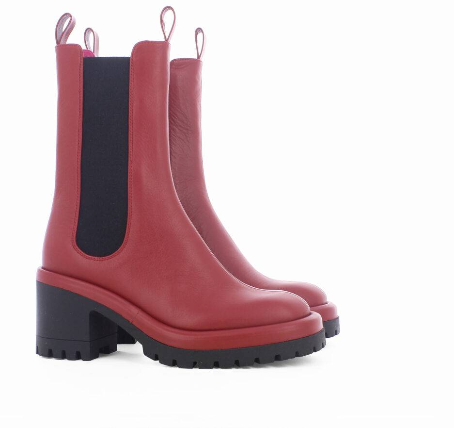 Le Babe TRONCHETTI IN VITELLO CHERRY Vendita Economica