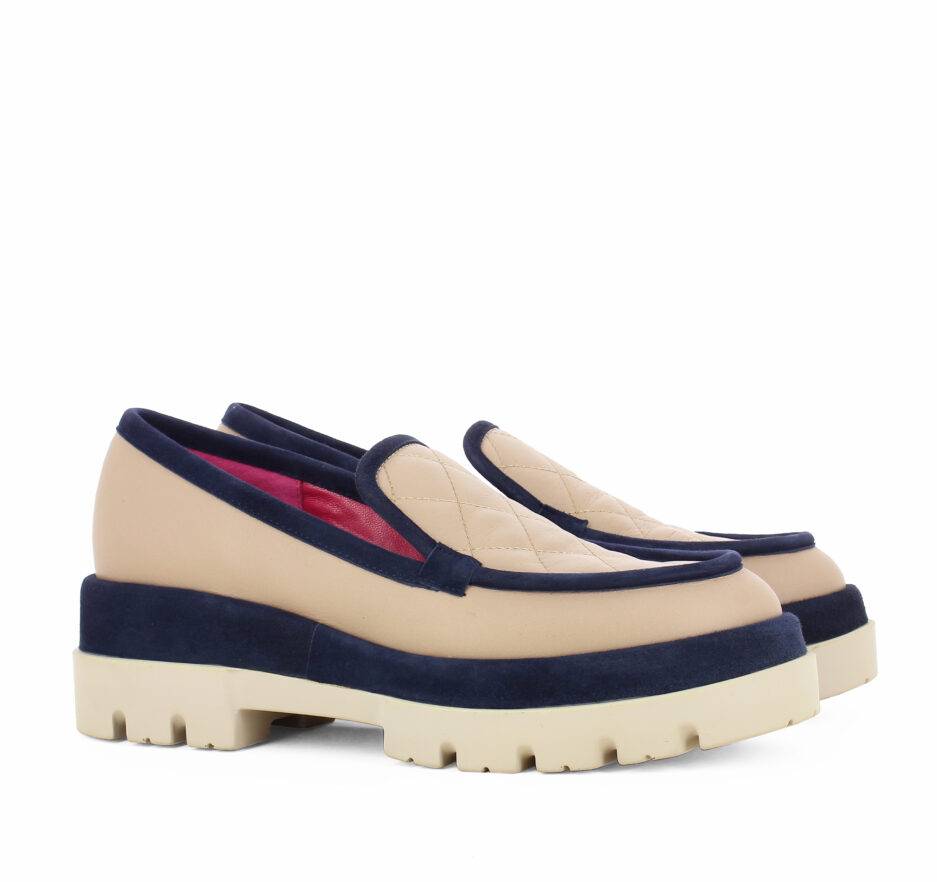 Le Babe MOCASSINI IN VITELLO SAND 2025