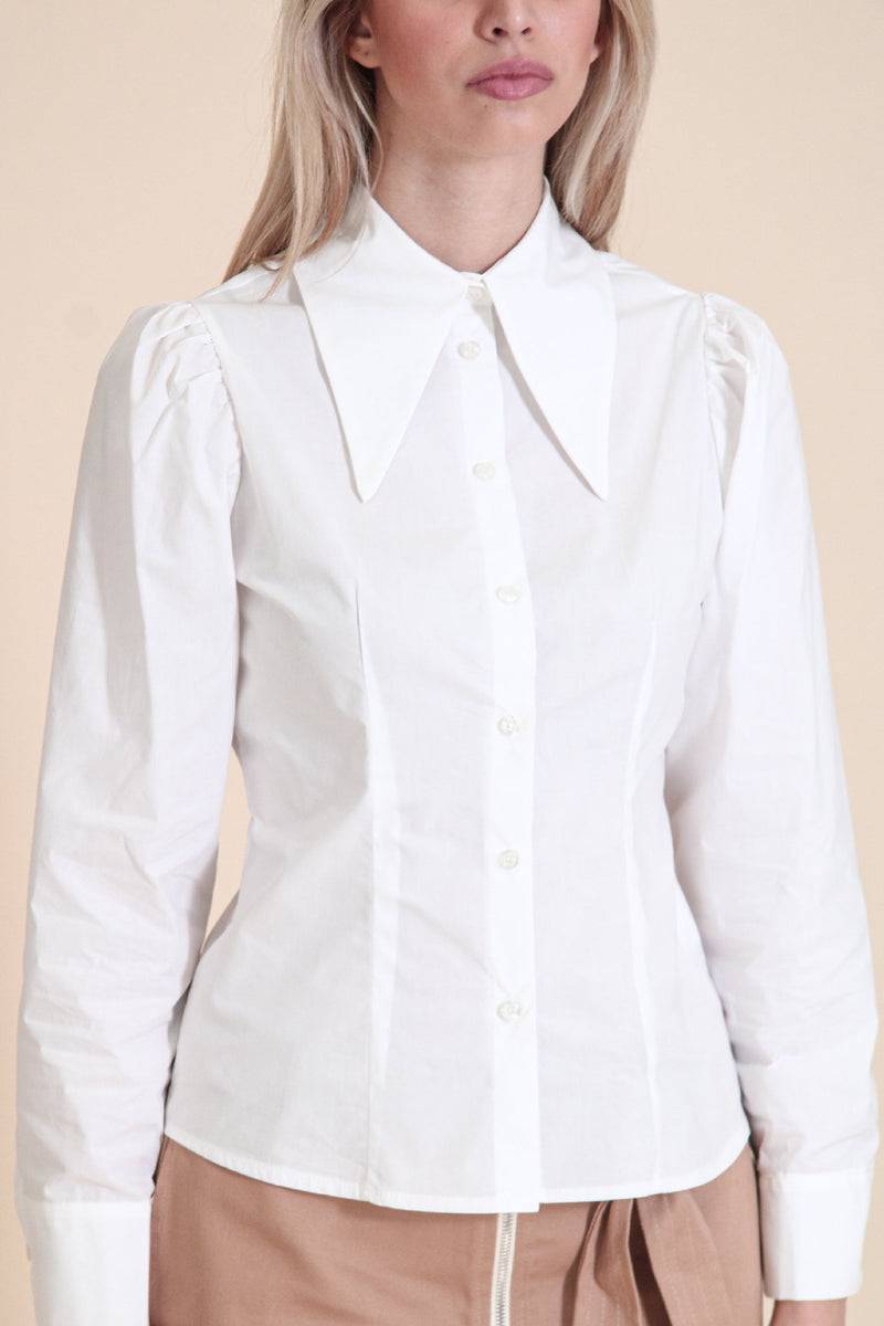 Le Streghe CAMICIA CON COLLO PUNTE Soddisfazione Garantita