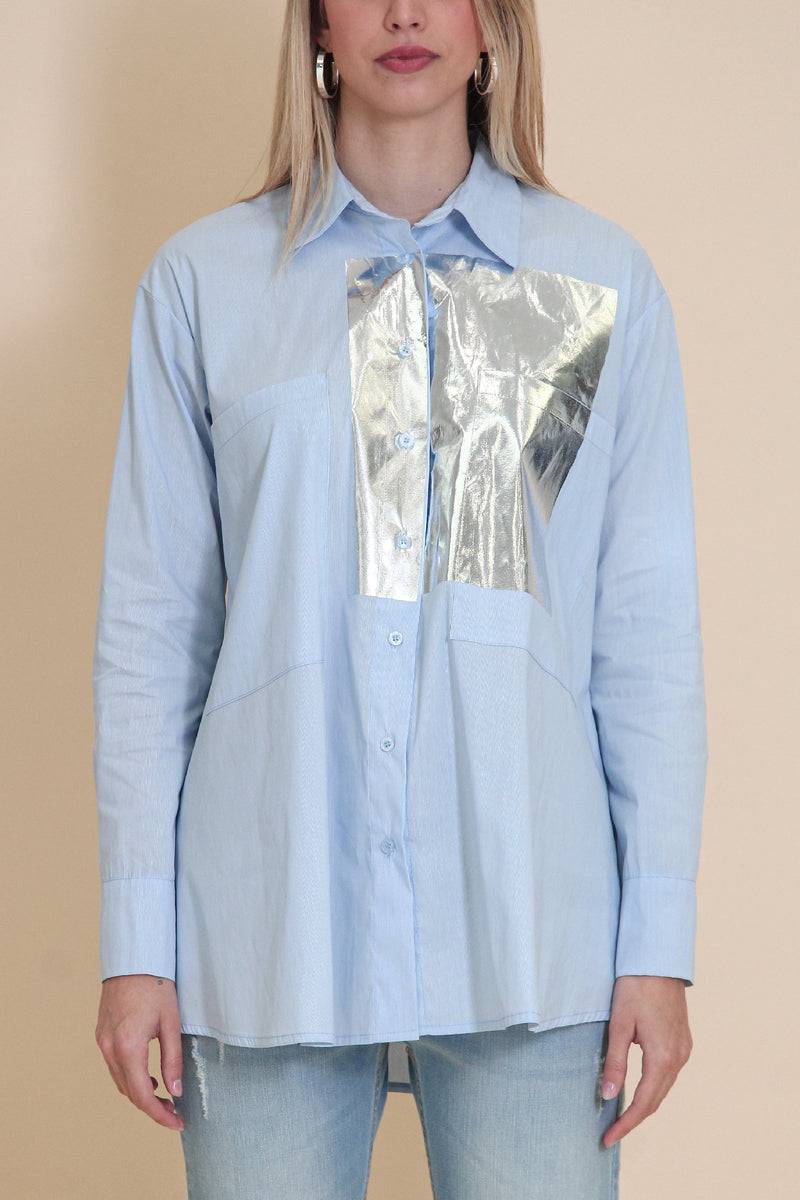 Le Streghe CAMICIA LAMINATA Qualità Garantita