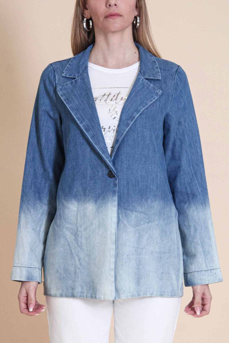 Le Streghe GIACCA DENIM Prezzo Ridotto