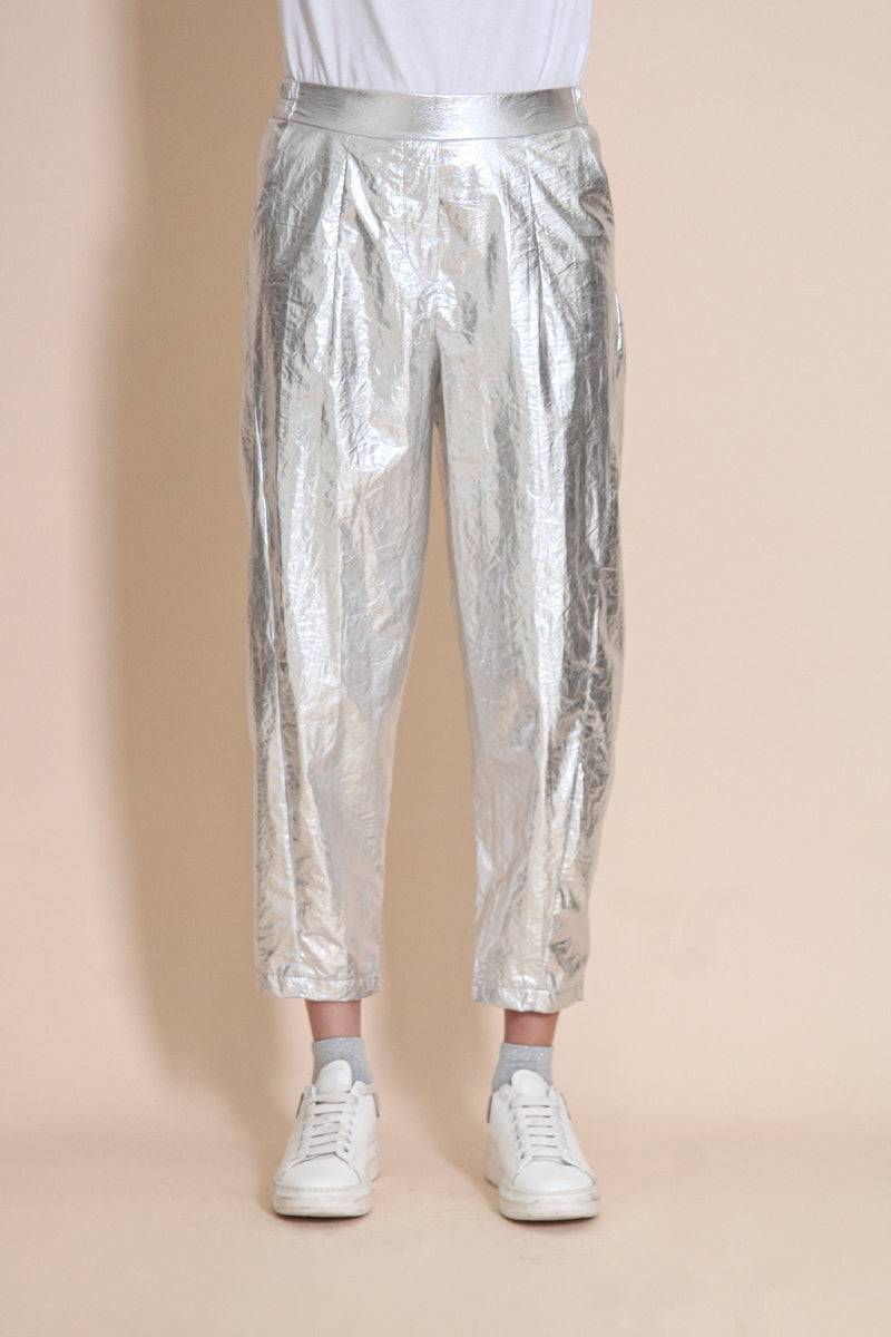 Le Streghe PANTALONE ARGENTO Offerte