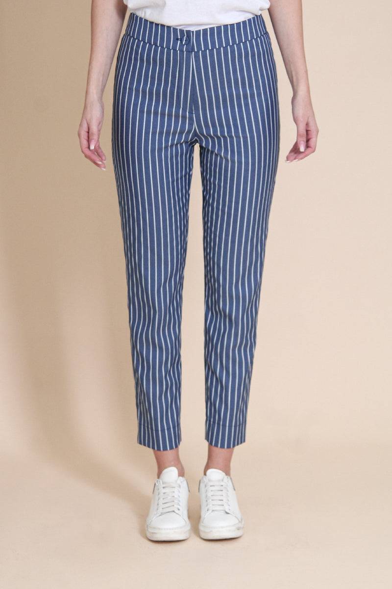 Le Streghe PANTALONE GESSATO Vendita Calda