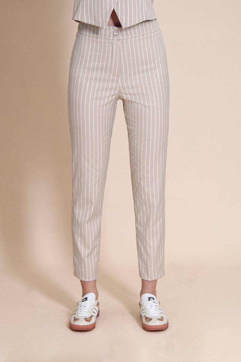 Le Streghe PANTALONE GESSATO Vendita Calda