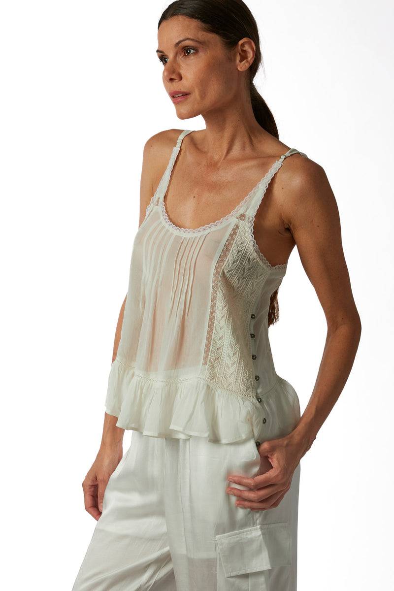 La Kore Michela lace top Consegna Veloce
