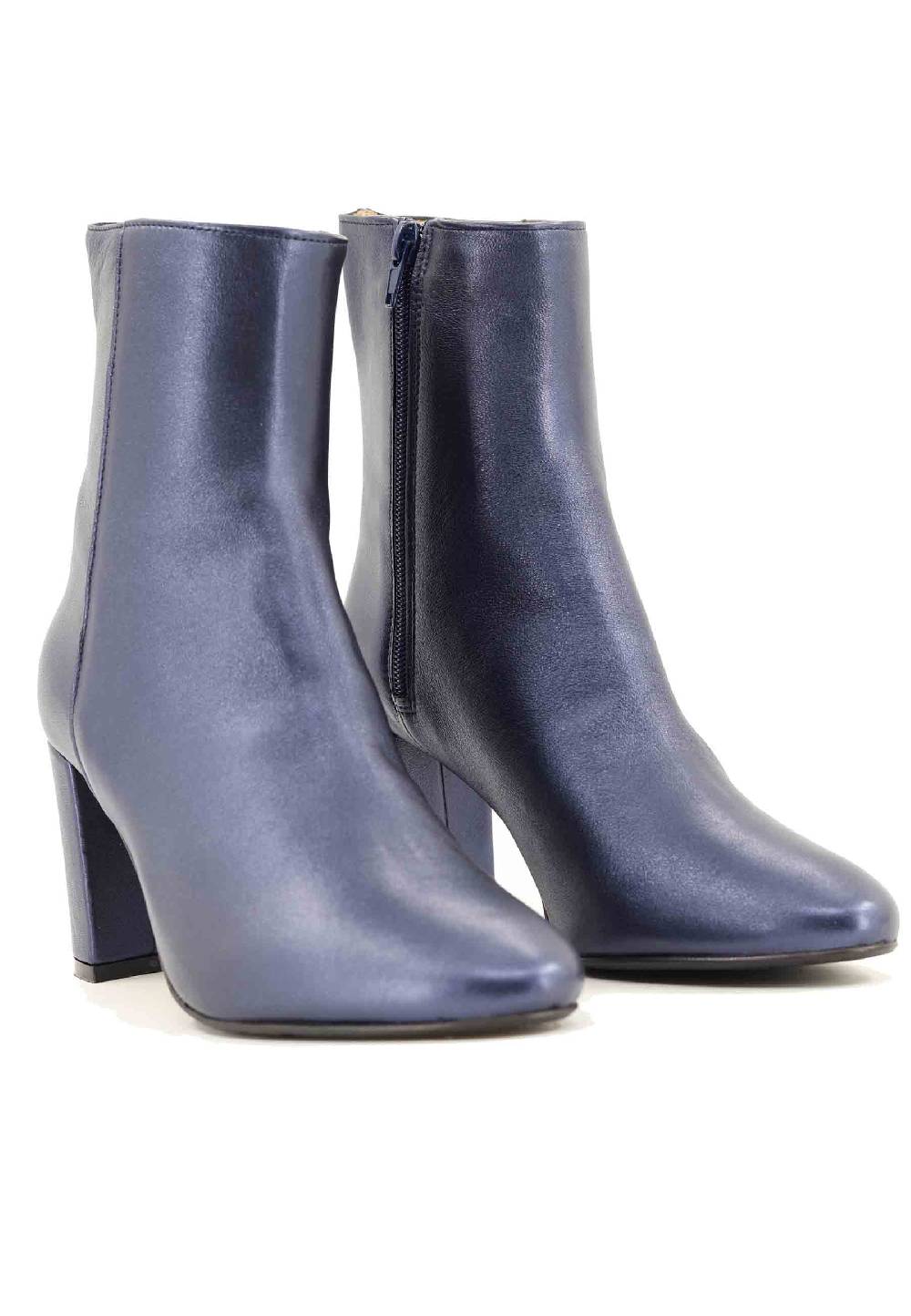 L'ARIANNA Stivaletti TR1692/G in pelle blu Hotsell