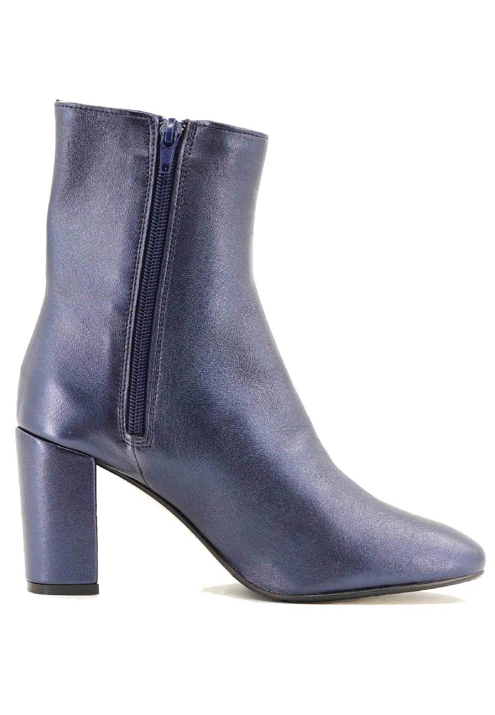 L'ARIANNA Stivaletti TR1692/G in pelle blu Hotsell