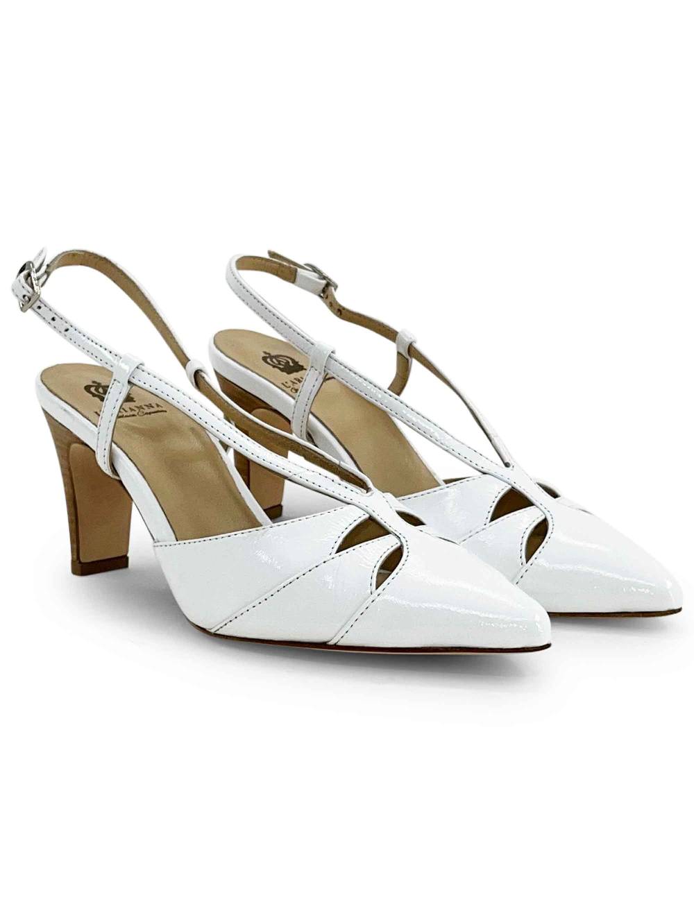 L'ARIANNA Decollete ch1758/c da donna in pelle lux bianco l'arianna I Più Venduti
