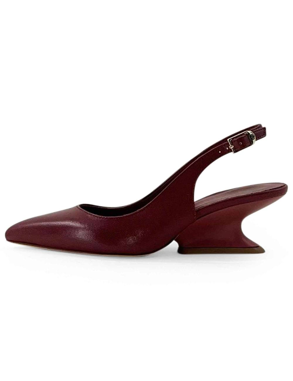 L'ARIANNA decollete ch1754/z slingback color COUTURE con tacco a zeppa l'arianna In Saldo
