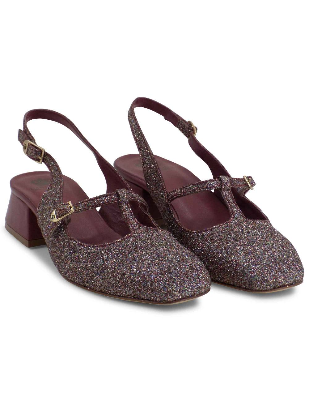 L'ARIANNA DECOLLETE CH1720/G IN TESSUTO GLITTER 2025
