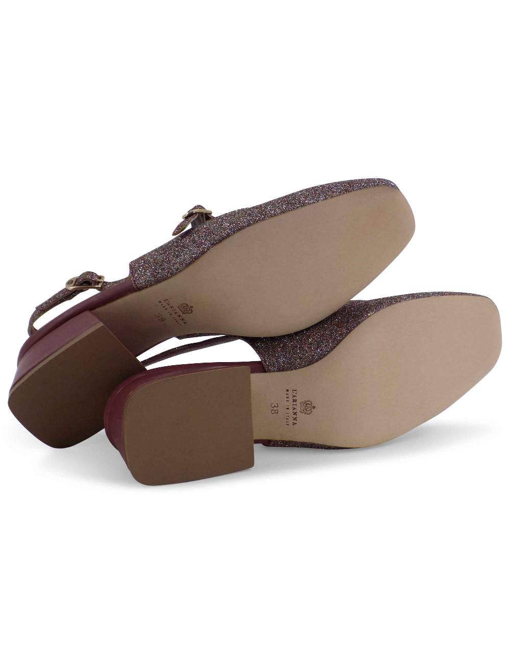 L'ARIANNA DECOLLETE CH1720/G IN TESSUTO GLITTER 2025