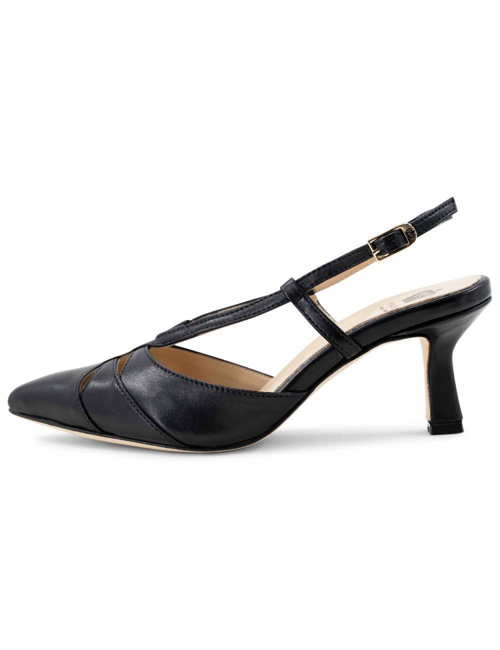 L'ARIANNA Decollete CH1757 da donna in pelle BERLINO NERO L'Arianna Negozi Online