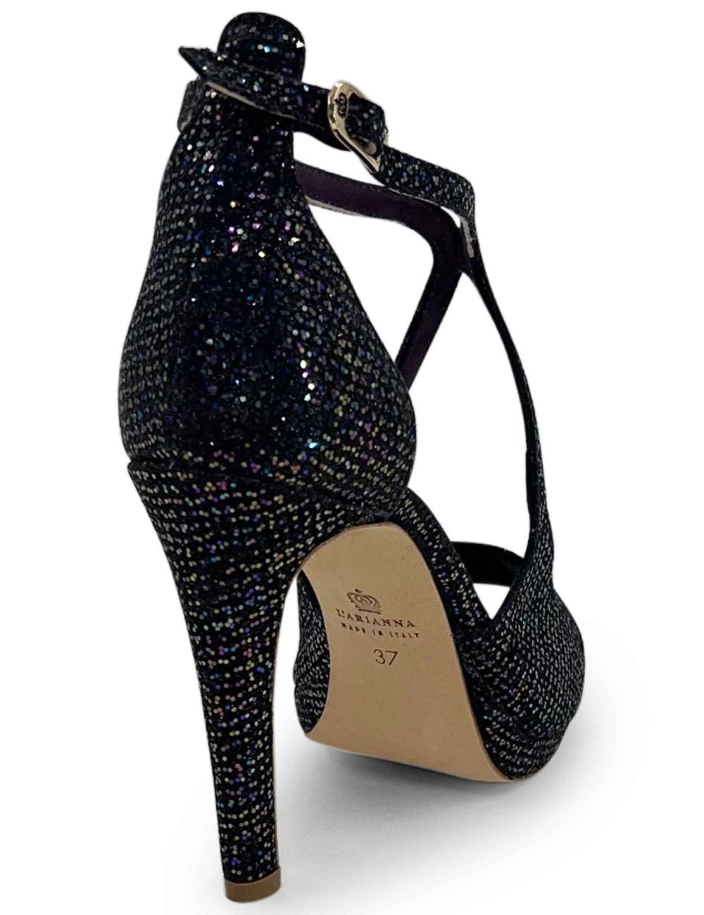 L'ARIANNA sandali sp1719 in moon prugna con plateau e tacco tono su tono Convenienza
