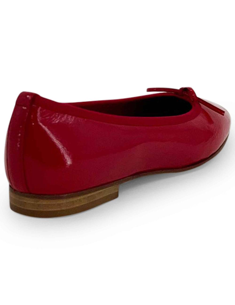 L'ARIANNA ballerina bl1705 in pelle lux rosso Qualità