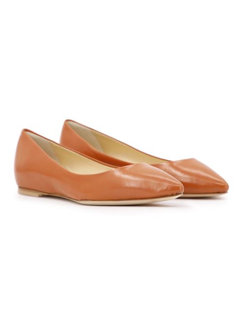 L'ARIANNA BALLERINE BL1011 DA DONNA IN SOFT CUOIO CON TACCO BASSO L'ARIANNA Novità