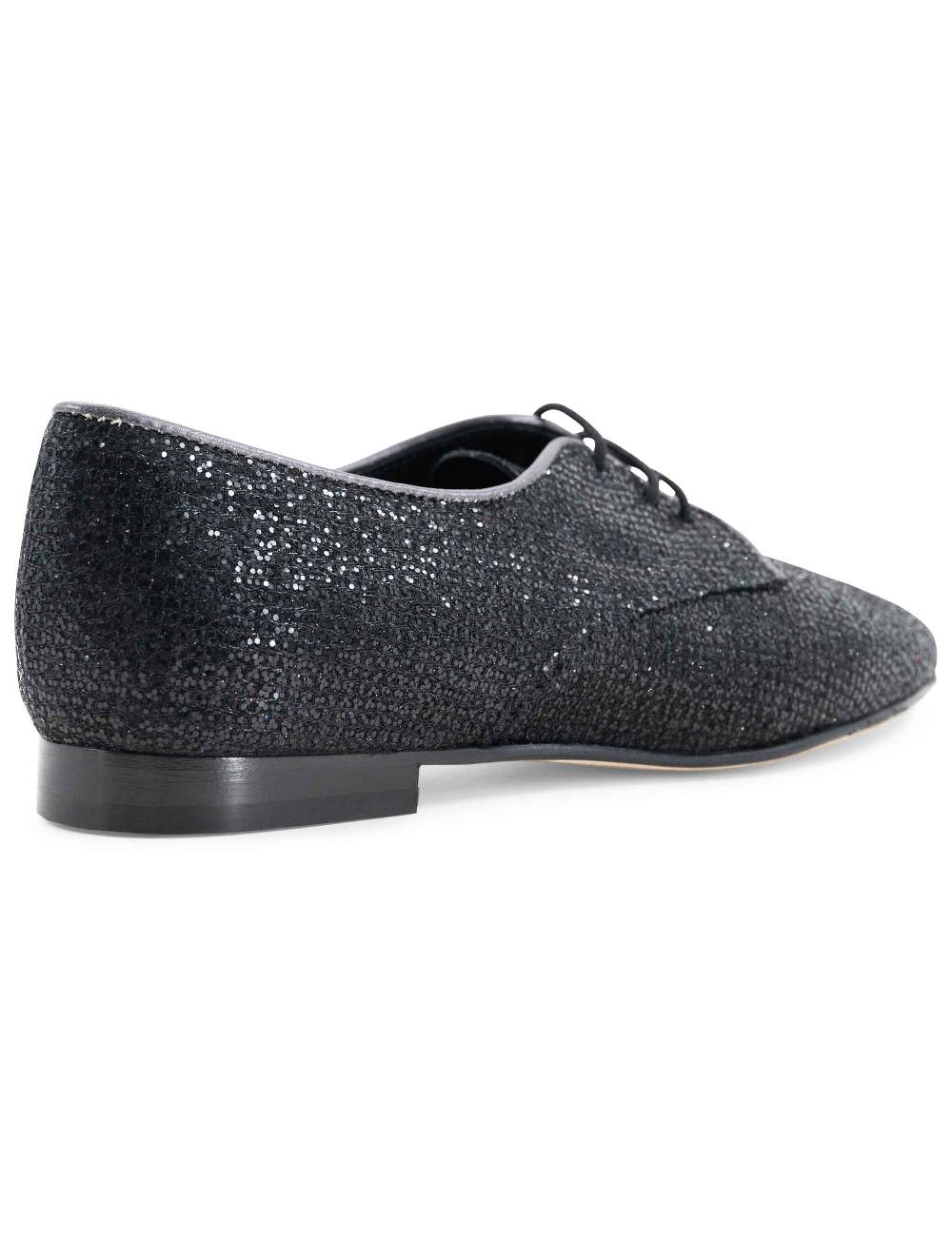 L'ARIANNA scarpina sc1706 donna in tessuto moon nero Sconto