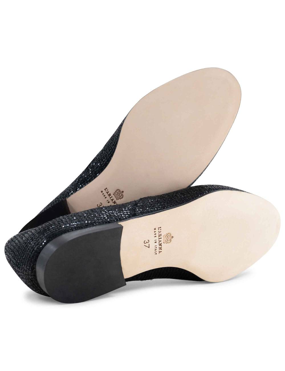 L'ARIANNA scarpina sc1706 donna in tessuto moon nero Sconto