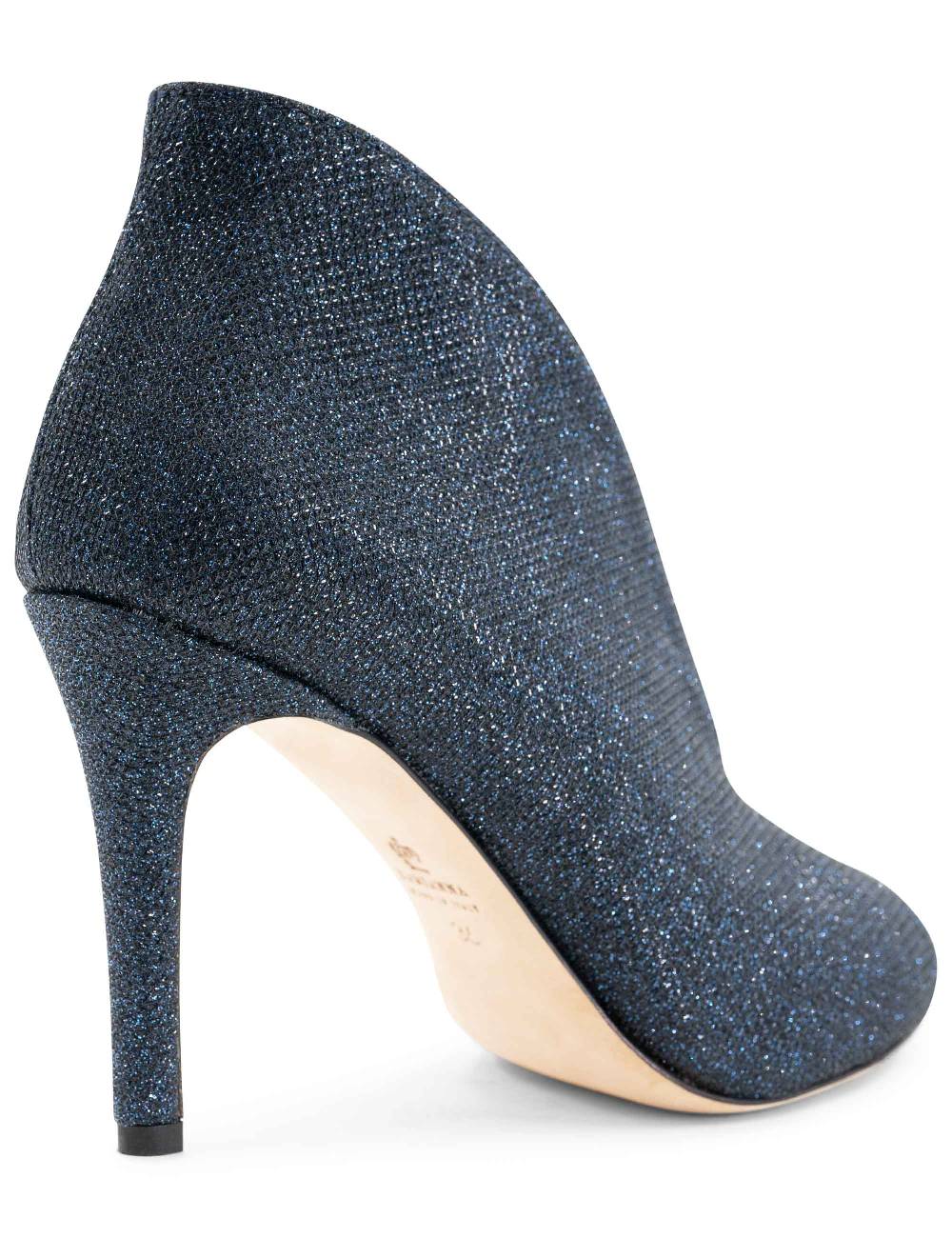 L'ARIANNA tronchetto sp8004 open toe donna intessuto luminor blu con tacco alto Fino Al -60%