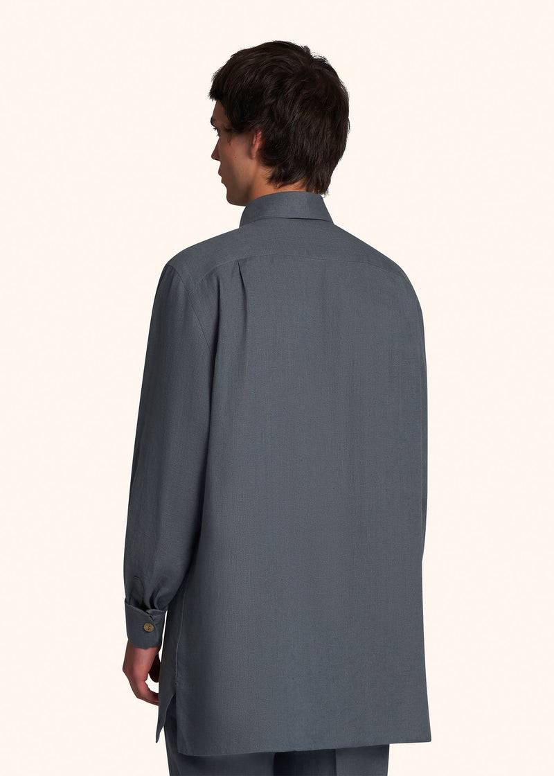 Kiton AAL - CAMICIA SPORT LINO UMC016H0883815 In Linea