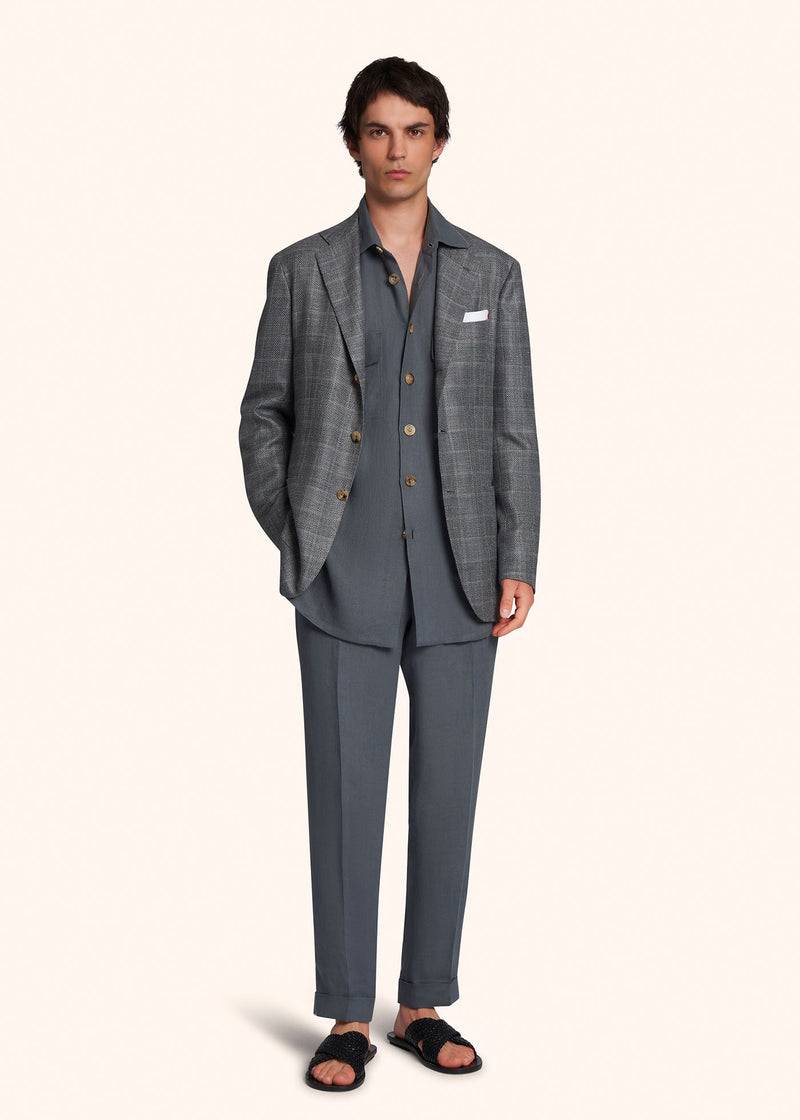 Kiton AAL - CAMICIA SPORT LINO UMC016H0883815 In Linea