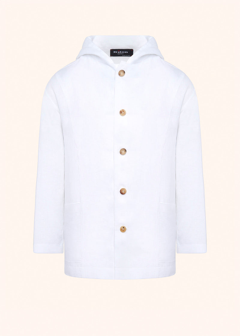 Kiton LUCA - FELPA C/CAPPUCCIO LINO UMCLUCAH0883801