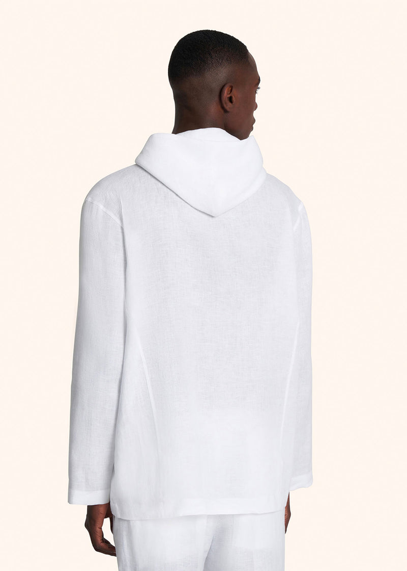 Kiton LUCA - FELPA C/CAPPUCCIO LINO UMCLUCAH0883801 Qualità
