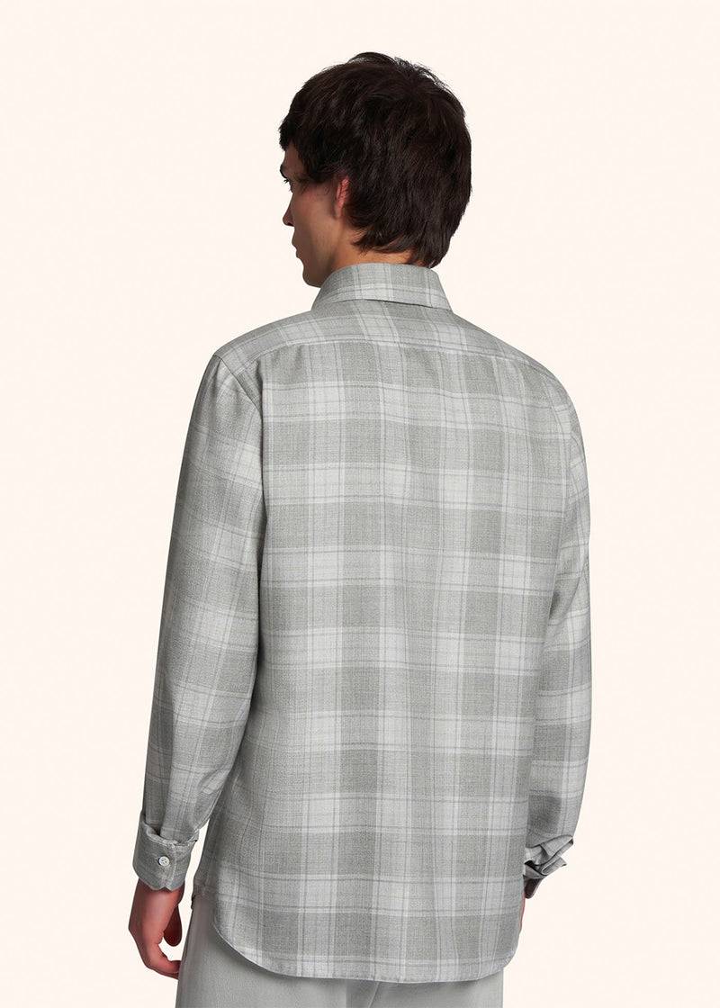 Kiton CAMICIA CASHMERE UCWMK0614C01 Qualità Garantita