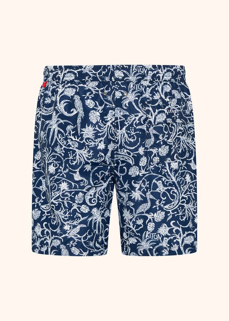 Kiton COSTUME MARE POLIESTERE UCOM5CK0745D01 Saldi Di Fabbrica