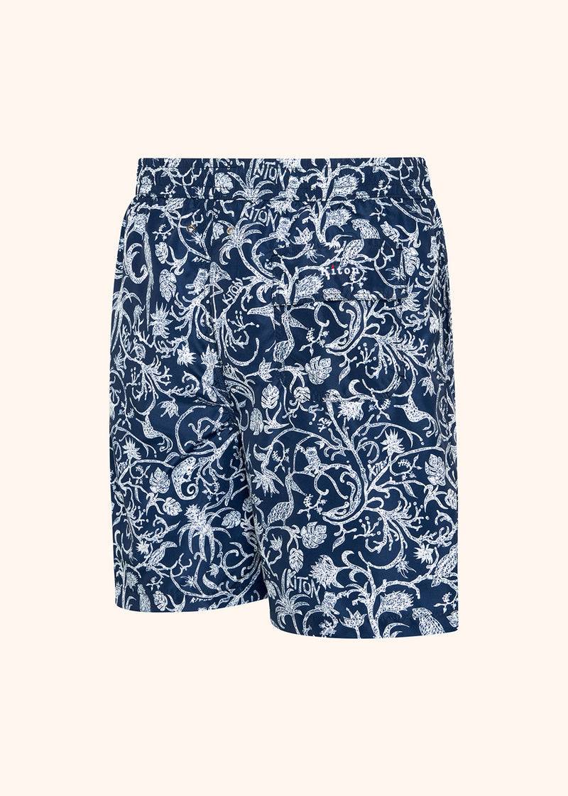 Kiton COSTUME MARE POLIESTERE UCOM5CK0745D01 Saldi Di Fabbrica