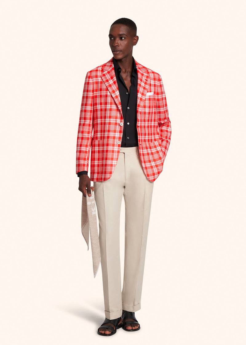 Kiton GIACCA SETA UG81K0608C33 Qualità Garantita